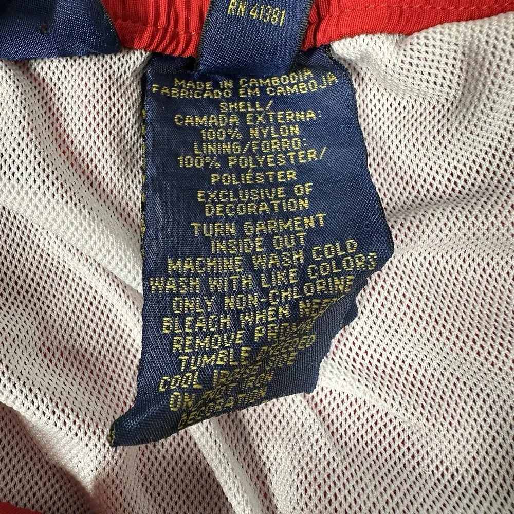 Polo Ralph Lauren Men's XS 2016 Olympic Red USA Flag Swim‎ Trunks Board Shorts